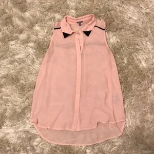 Charlotte Russe Sleeveless Blouse
